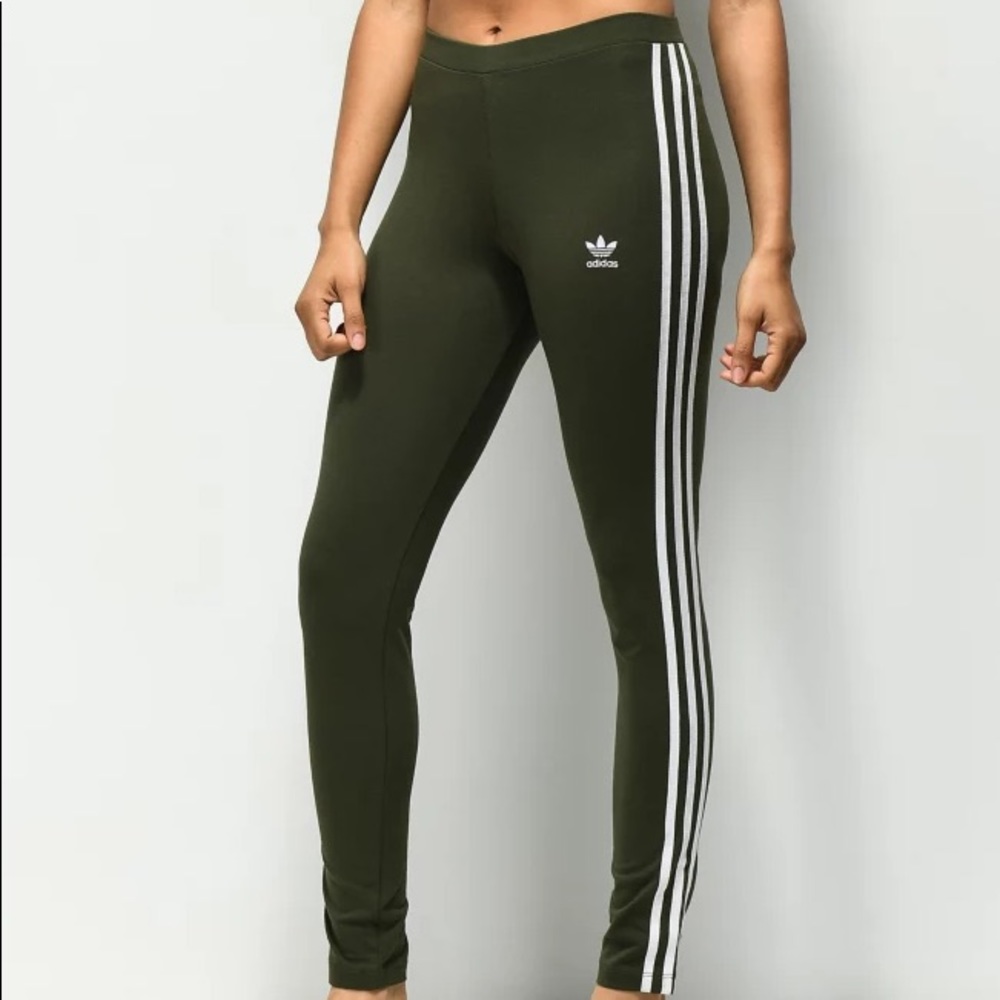 Adidas Three Stripe Leggings